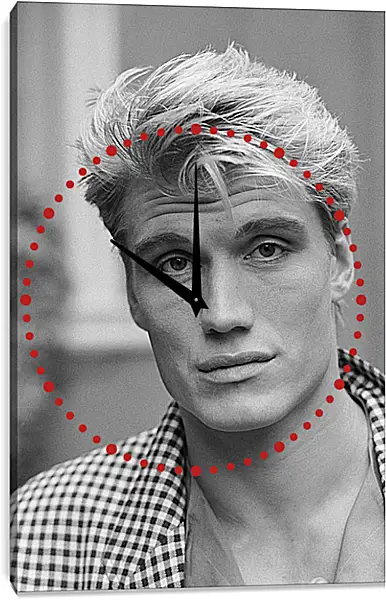 Часы картина - Дольф Лундгрен. Dolph Lundgren Часы картина - Дольф Лундгрен. Dolph Lundgren