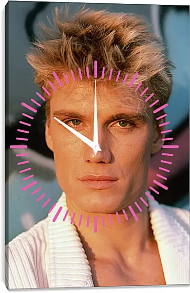 Часы картина - Дольф Лундгрен. Dolph Lundgren Часы картина - Дольф Лундгрен. Dolph Lundgren