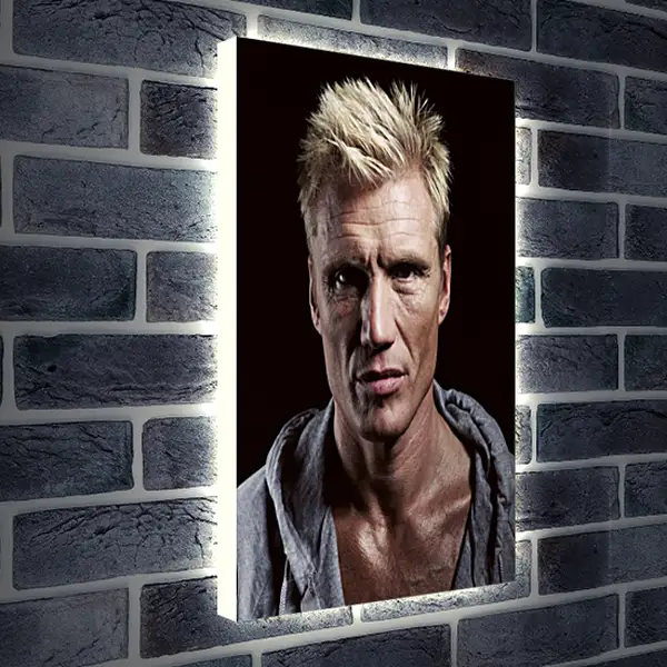 Лайтбокс световая панель - Дольф Лундгрен. Dolph Lundgren Лайтбокс световая панель - Дольф Лундгрен. Dolph Lundgren