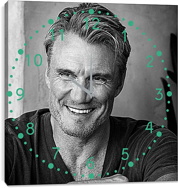 Часы картина - Дольф Лундгрен. Dolph Lundgren Часы картина - Дольф Лундгрен. Dolph Lundgren