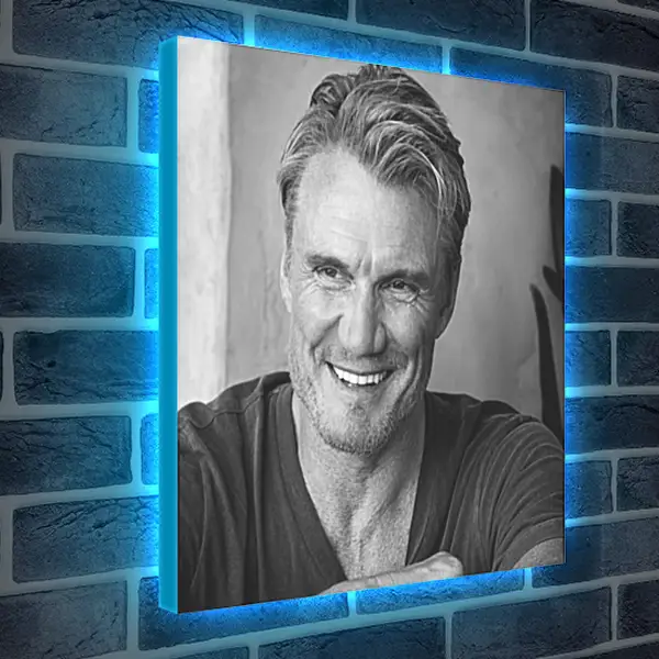 Лайтбокс световая панель - Дольф Лундгрен. Dolph Lundgren Лайтбокс световая панель - Дольф Лундгрен. Dolph Lundgren