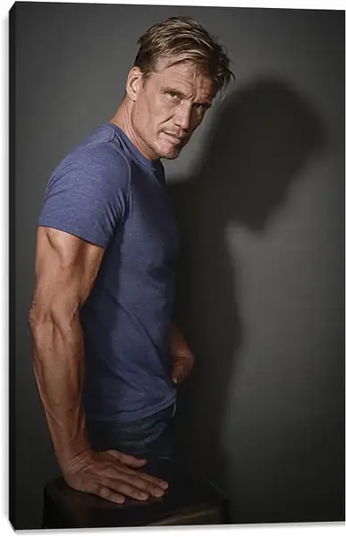 Постер на подрамнике - Дольф Лундгрен. Dolph Lundgren Постер на подрамнике - Дольф Лундгрен. Dolph Lundgren