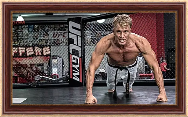 Картина в раме - Дольф Лундгрен. Dolph Lundgren Картина в раме - Дольф Лундгрен. Dolph Lundgren