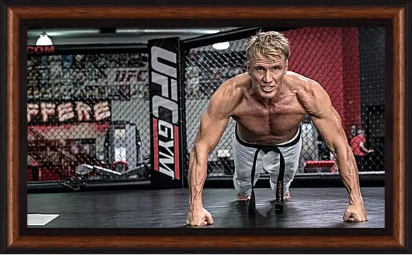 Картина в раме - Дольф Лундгрен. Dolph Lundgren Картина в раме - Дольф Лундгрен. Dolph Lundgren