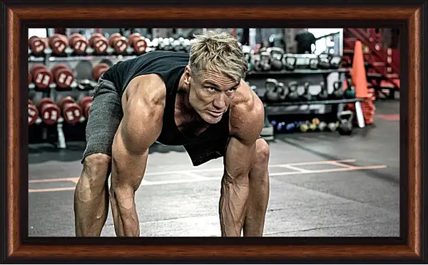 Картина в раме - Дольф Лундгрен. Dolph Lundgren Картина в раме - Дольф Лундгрен. Dolph Lundgren