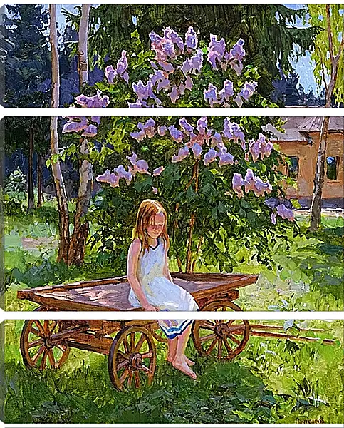 Модульная картина - Весна Модульная картина - Весна