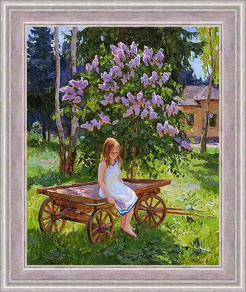 Картина в раме - Весна Картина в раме - Весна