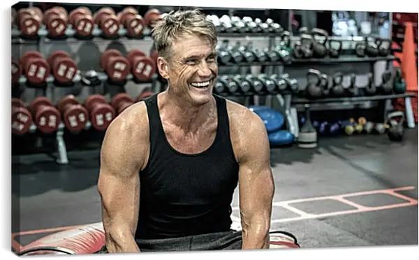 Постер на подрамнике - Дольф Лундгрен. Dolph Lundgren Постер на подрамнике - Дольф Лундгрен. Dolph Lundgren