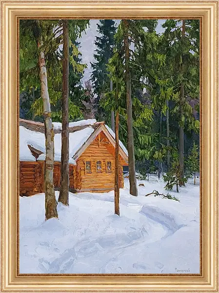 Картина в раме - Избушка Картина в раме - Избушка