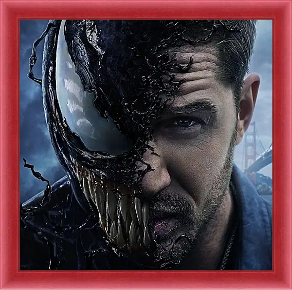 Картина в раме - Веном. Venom Картина в раме - Веном. Venom