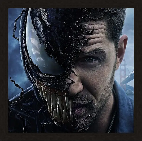 Картина в раме - Веном. Venom Картина в раме - Веном. Venom