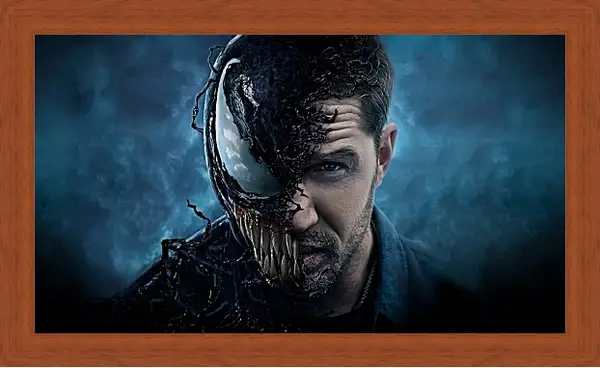 Картина в раме - Веном. Venom Картина в раме - Веном. Venom