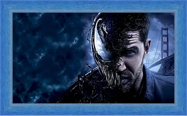 Картина в раме - Веном. Venom Картина в раме - Веном. Venom