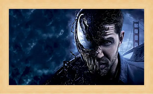 Картина в раме - Веном. Venom Картина в раме - Веном. Venom