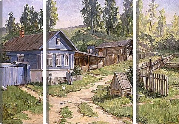 Модульная картина - Плёс Модульная картина - Плёс
