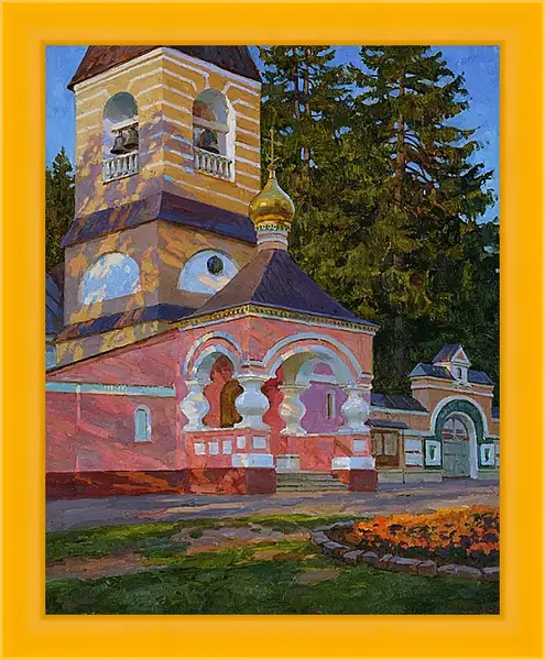 Картина в раме - Тёплый вечер Картина в раме - Тёплый вечер