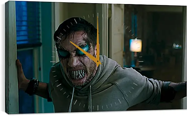 Часы картина - Веном. Venom Часы картина - Веном. Venom