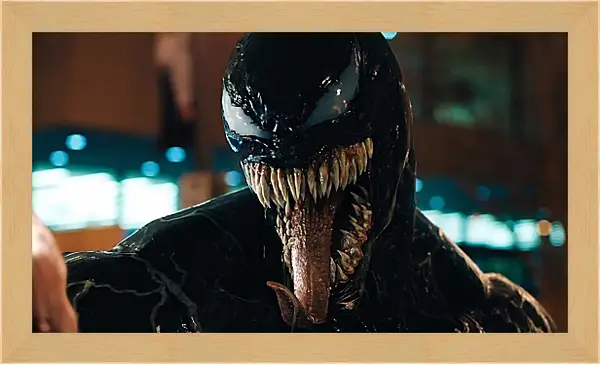 Картина в раме - Веном. Venom Картина в раме - Веном. Venom
