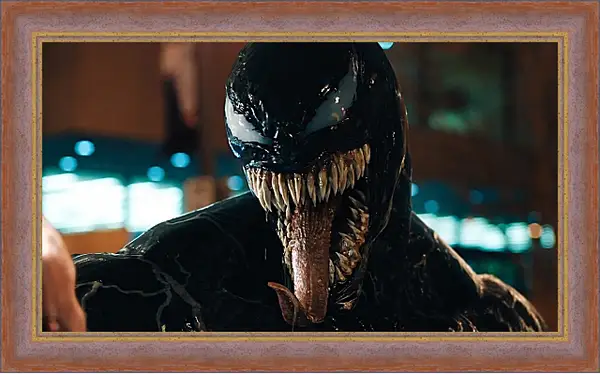 Картина в раме - Веном. Venom Картина в раме - Веном. Venom