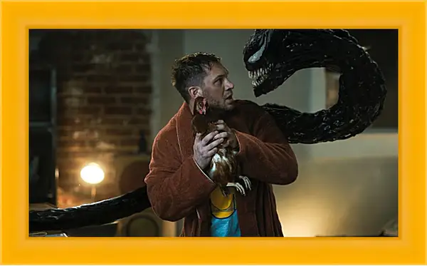 Картина в раме - Веном. Venom Картина в раме - Веном. Venom