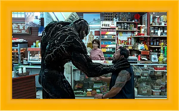 Картина в раме - Веном. Venom Картина в раме - Веном. Venom