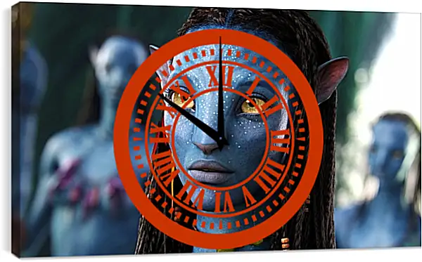 Часы картина - Аватар. Avatar Часы картина - Аватар. Avatar