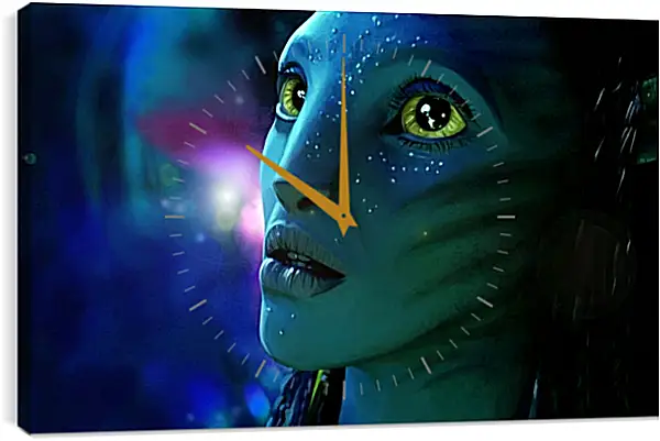 Часы картина - Аватар. Avatar Часы картина - Аватар. Avatar