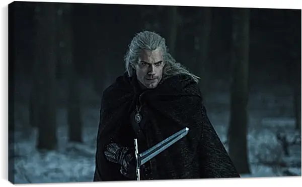 Постер на подрамнике - Ведьмак. The Witcher Постер на подрамнике - Ведьмак. The Witcher