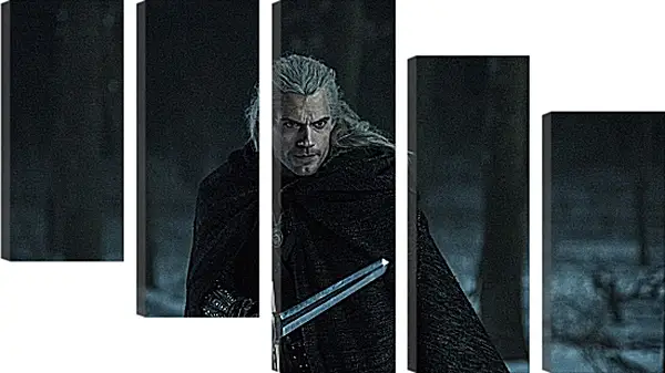 Модульная картина - Ведьмак. The Witcher Модульная картина - Ведьмак. The Witcher