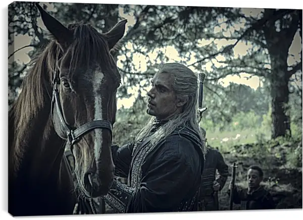 Постер на подрамнике - Ведьмак. The Witcher Постер на подрамнике - Ведьмак. The Witcher