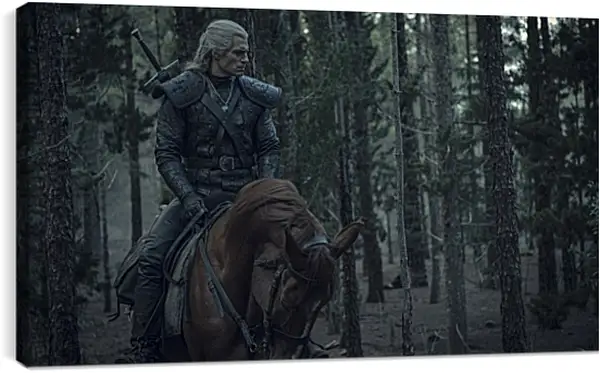 Постер на подрамнике - Ведьмак. The Witcher Постер на подрамнике - Ведьмак. The Witcher