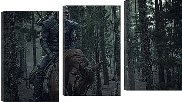 Модульная картина - Ведьмак. The Witcher Модульная картина - Ведьмак. The Witcher