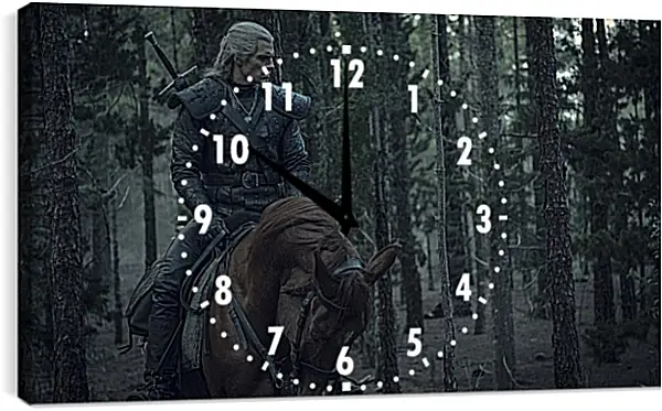 Часы картина - Ведьмак. The Witcher Часы картина - Ведьмак. The Witcher
