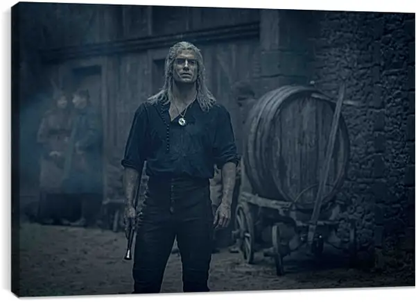 Постер на подрамнике - Ведьмак. The Witcher Постер на подрамнике - Ведьмак. The Witcher