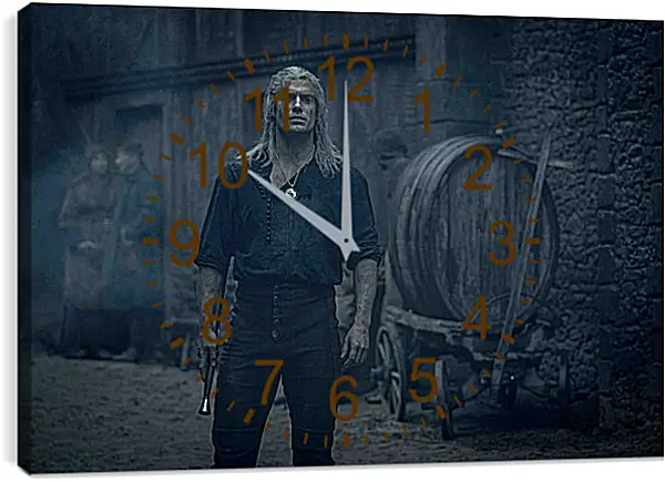 Часы картина - Ведьмак. The Witcher Часы картина - Ведьмак. The Witcher