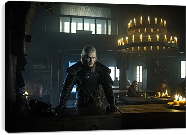 Постер на подрамнике - Ведьмак. The Witcher Постер на подрамнике - Ведьмак. The Witcher