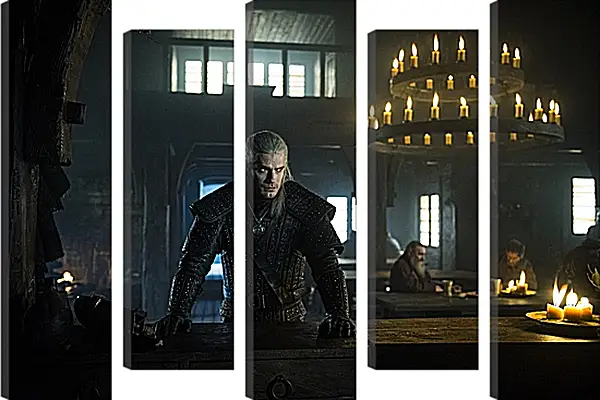 Модульная картина - Ведьмак. The Witcher Модульная картина - Ведьмак. The Witcher