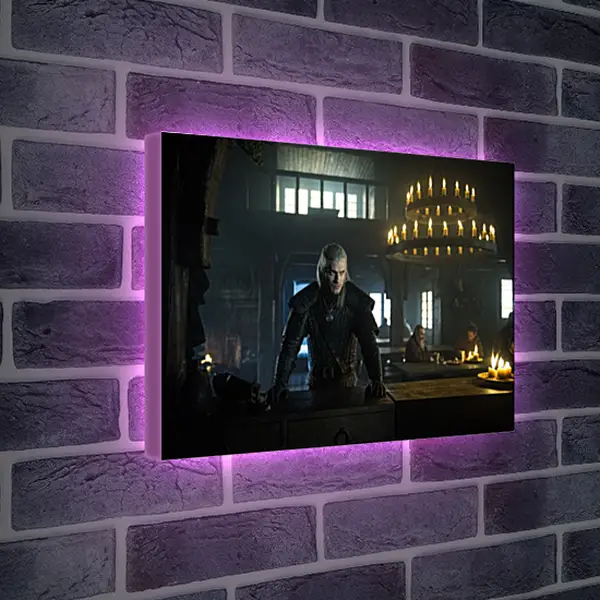 Лайтбокс световая панель - Ведьмак. The Witcher Лайтбокс световая панель - Ведьмак. The Witcher