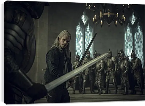 Постер на подрамнике - Ведьмак. The Witcher Постер на подрамнике - Ведьмак. The Witcher