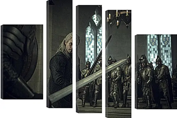 Модульная картина - Ведьмак. The Witcher Модульная картина - Ведьмак. The Witcher