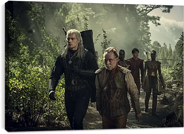 Постер на подрамнике - Ведьмак. The Witcher Постер на подрамнике - Ведьмак. The Witcher