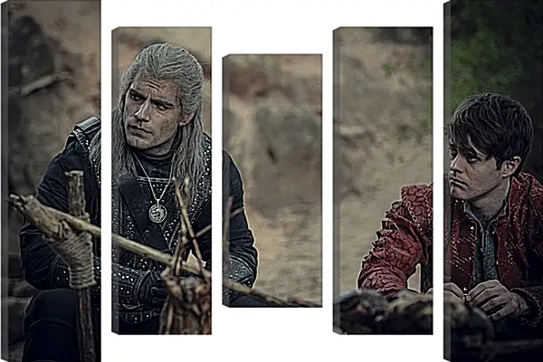 Модульная картина - Ведьмак. The Witcher Модульная картина - Ведьмак. The Witcher