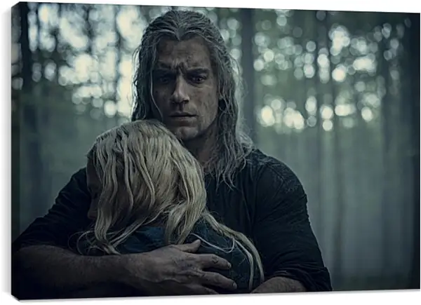 Постер на подрамнике - Ведьмак. The Witcher Постер на подрамнике - Ведьмак. The Witcher