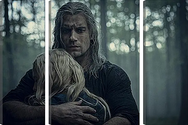 Модульная картина - Ведьмак. The Witcher Модульная картина - Ведьмак. The Witcher