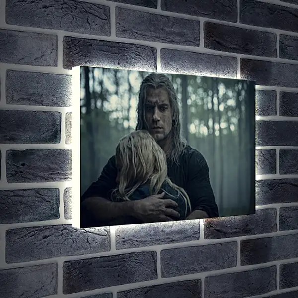 Лайтбокс световая панель - Ведьмак. The Witcher Лайтбокс световая панель - Ведьмак. The Witcher