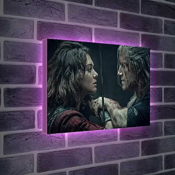 Лайтбокс световая панель - Ведьмак. The Witcher Лайтбокс световая панель - Ведьмак. The Witcher