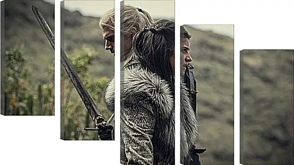 Модульная картина - Ведьмак. The Witcher Модульная картина - Ведьмак. The Witcher
