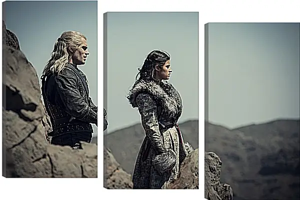 Модульная картина - Ведьмак. The Witcher Модульная картина - Ведьмак. The Witcher