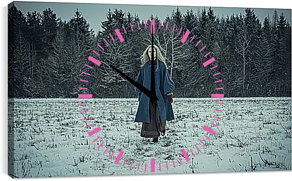 Часы картина - Ведьмак. The Witcher Часы картина - Ведьмак. The Witcher