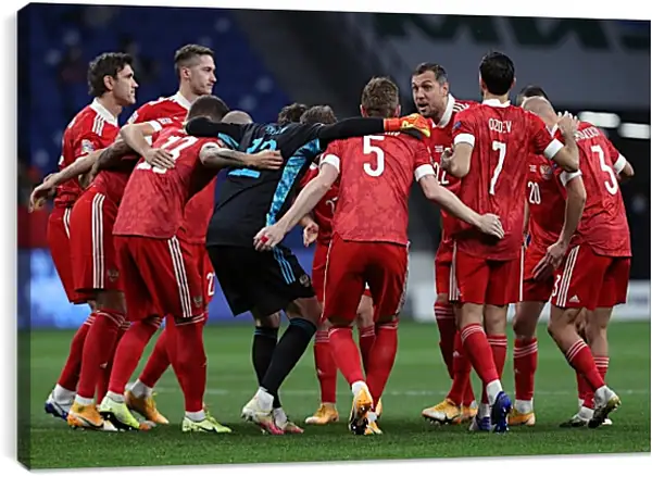 Постер на подрамнике - Сборная России Постер на подрамнике - Сборная России